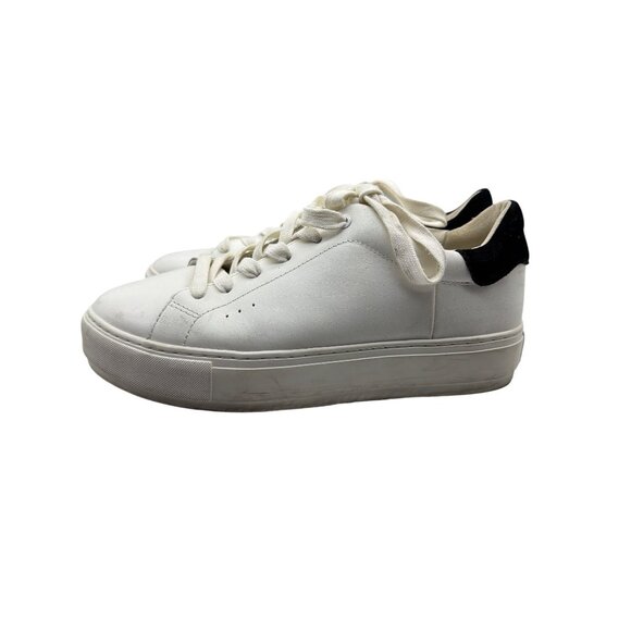 KURT GEIGER LONDON Women's Laney Platform Low Top Sneakers White Leather EUR 41 - Picture 5 of 11